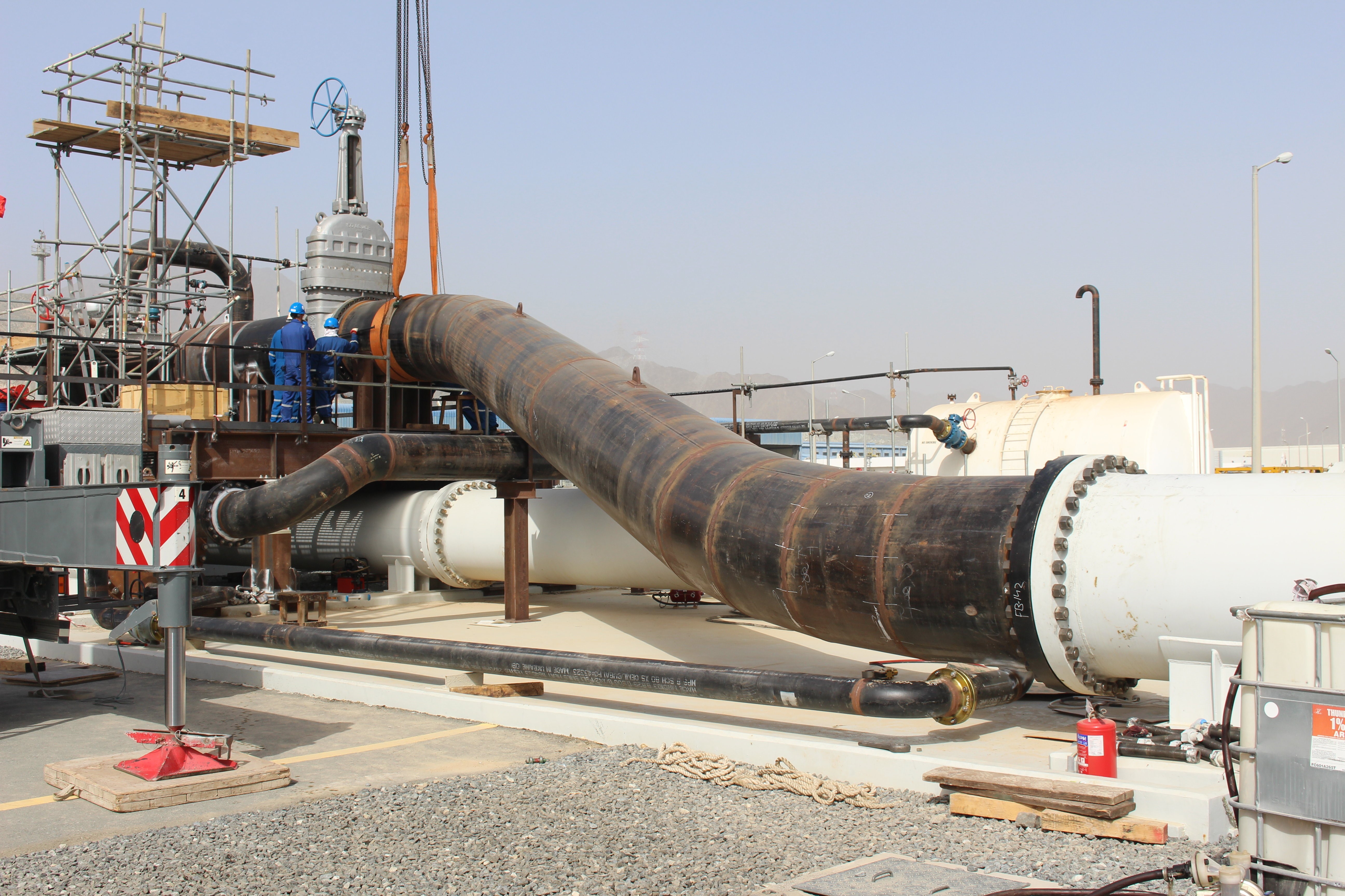 Successful inspection of unpiggable loading lines using ILI technology in the UAE